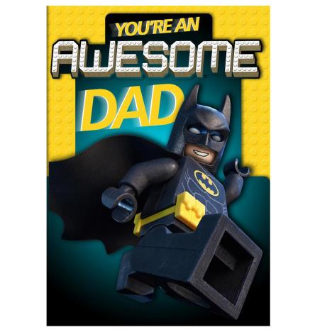 Awesome Dad Lego Batman Father's Day Card £2.80